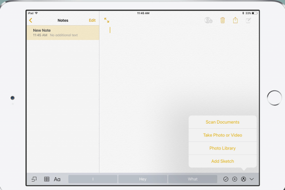Image for article: iOS 11 Beta: Can the Notes App Finally Compete with Evernote?